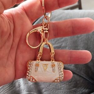 COPY - NWOT Mini Sparkling Rhinestone Handbag Keychain